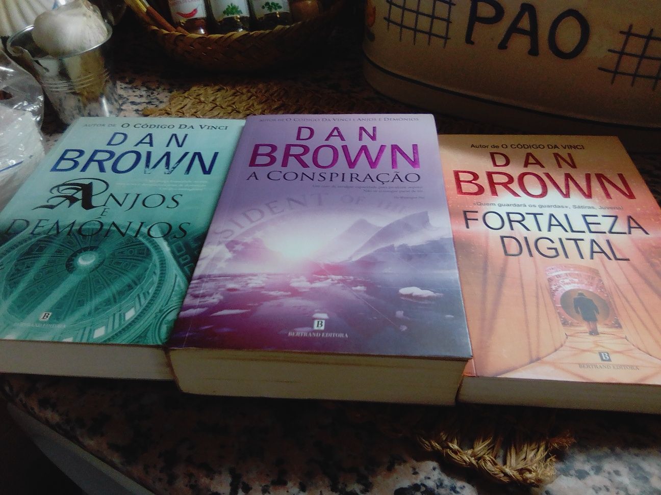 3 Livros de Dan Brown