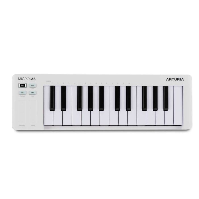 MIDI-клавіатура Arturia MicroLab mk3 (White),(Black).