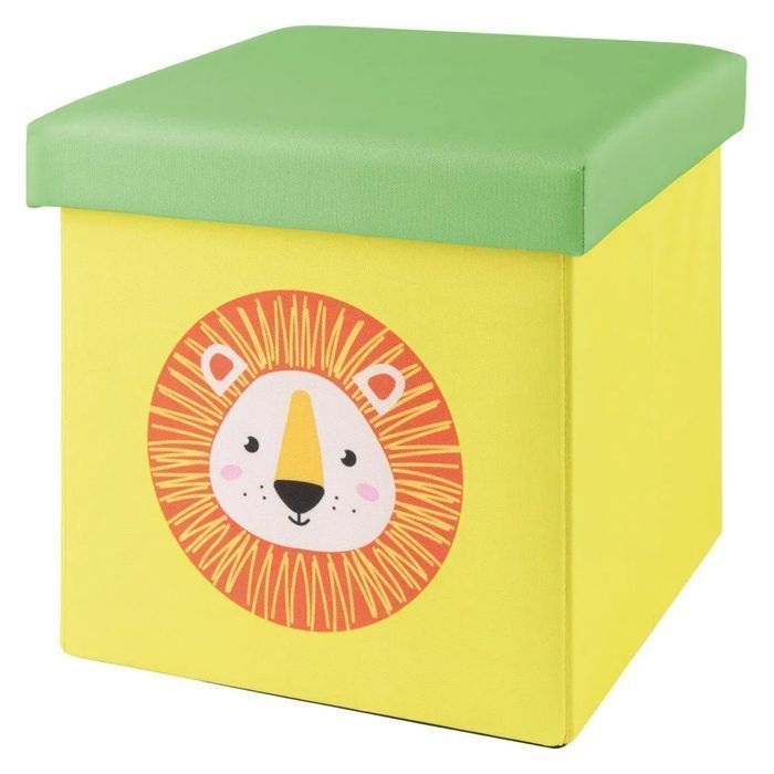 Puf Pufa Pojemnik Na Zabawki Dla Dzieci Livarno Home Zoo - Lew