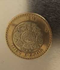Монета 10 песо Мексика