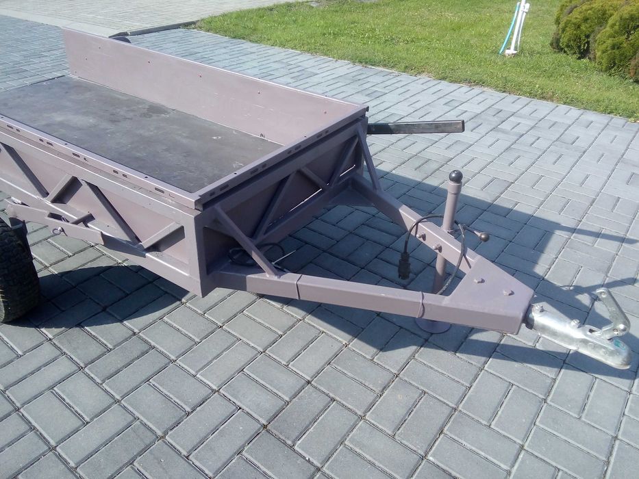 Przyczepka do traktorka kosiarki lub quada