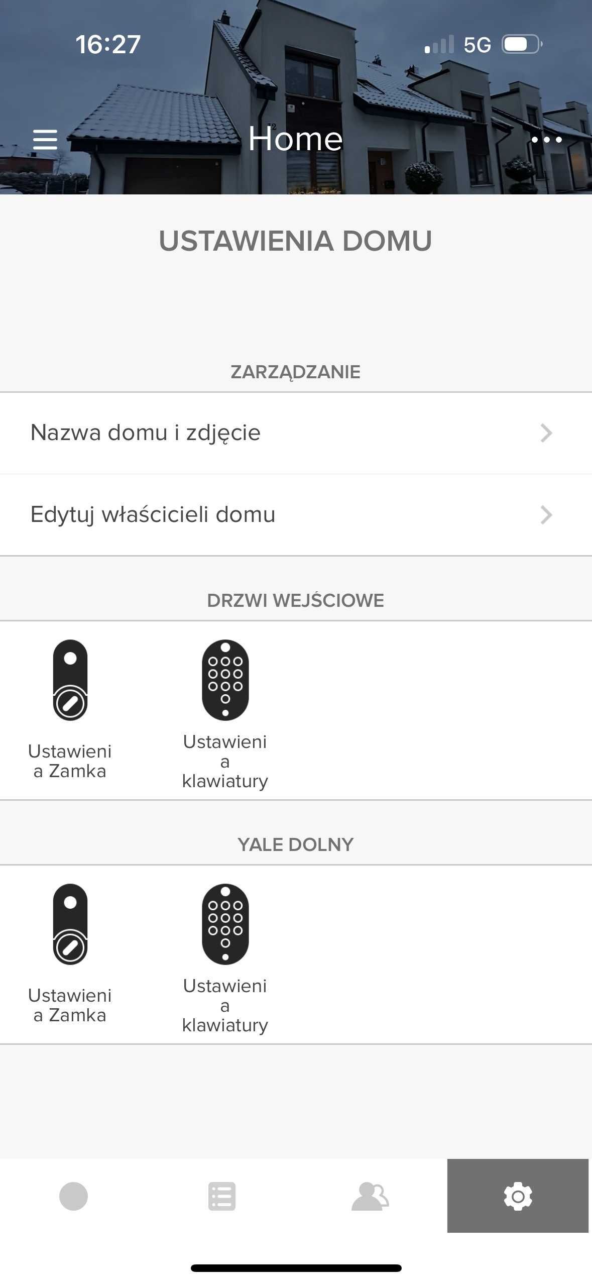 Yale Smart Keypad 2 Fingerprint klawiatura zamka Linus