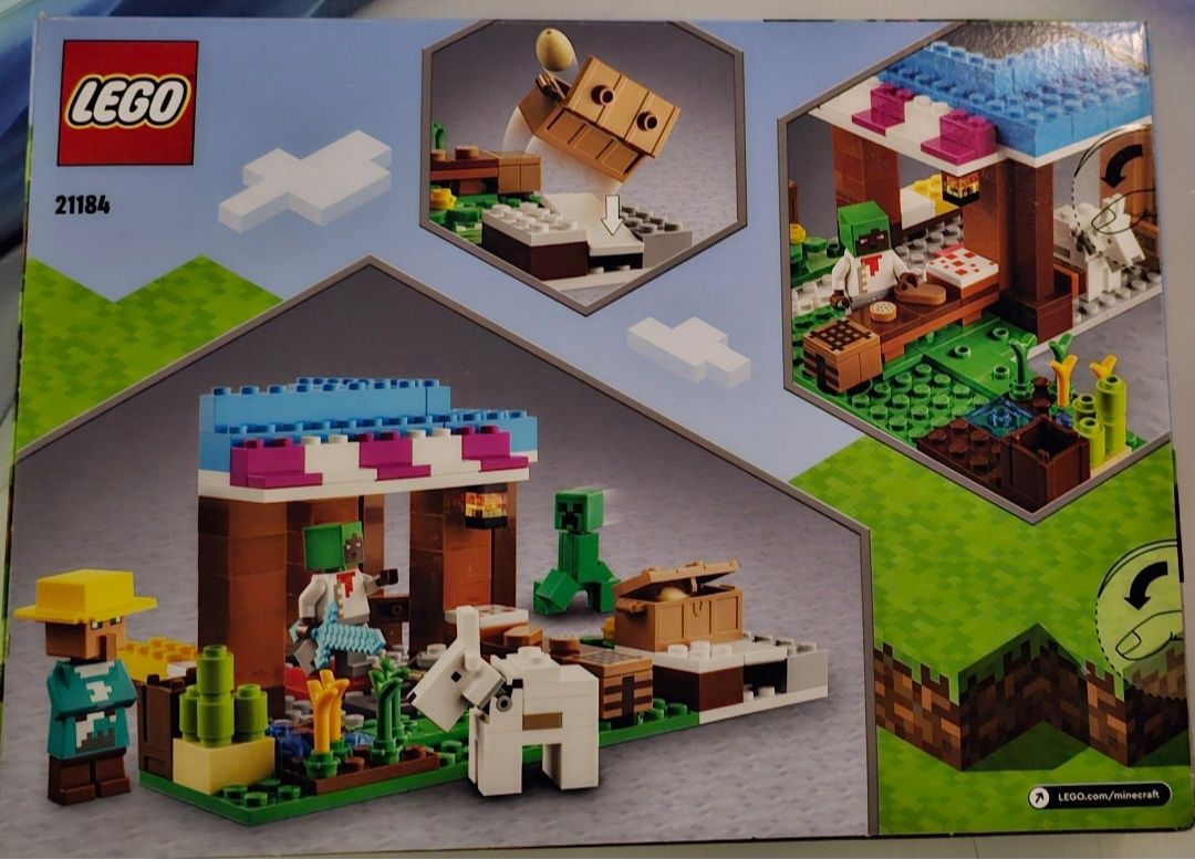 LEGO Minecraft 21184 Piekarnia Nowe.