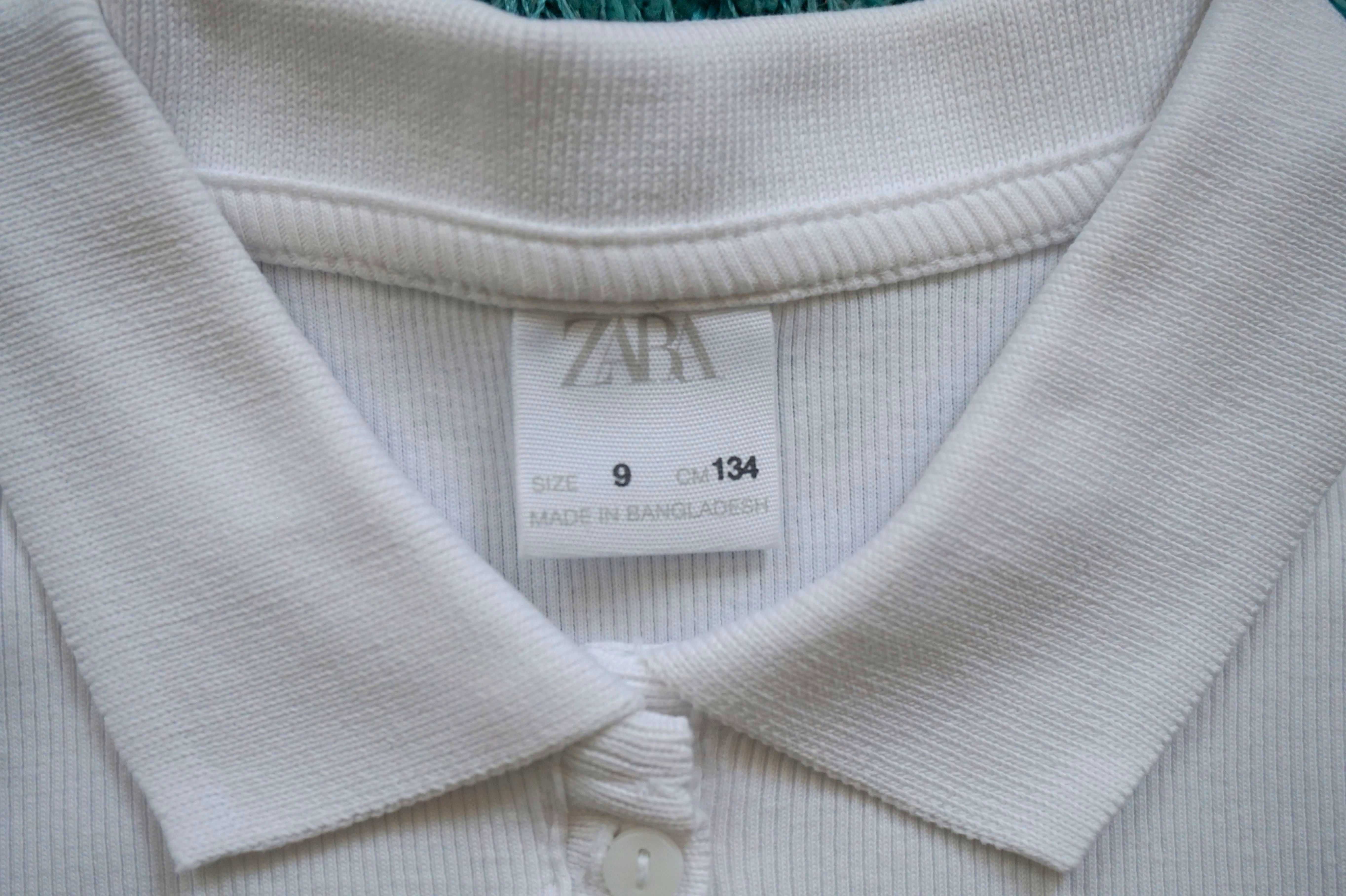 Biała bluzka Zara rozmiar 134