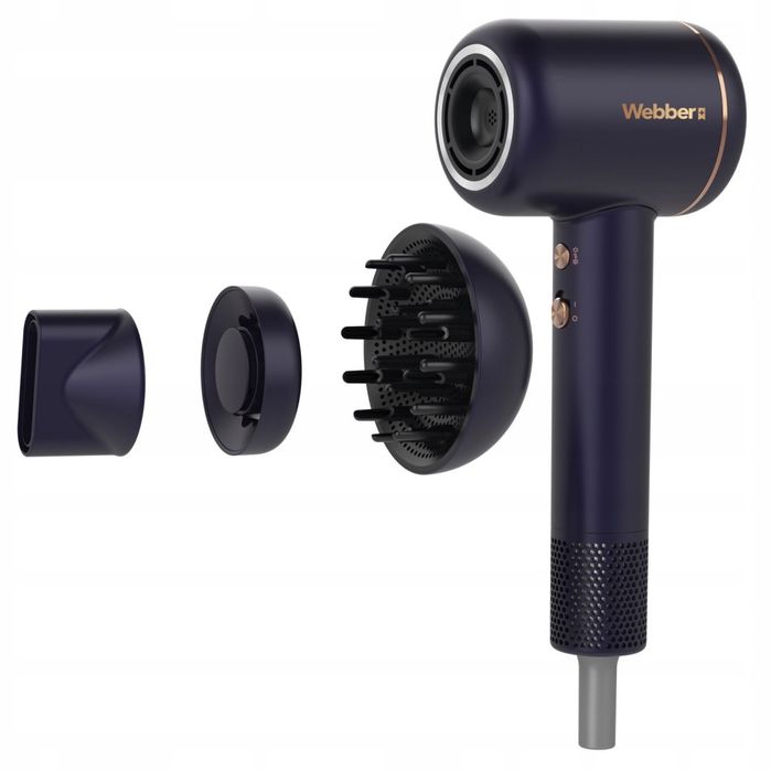 Suszarka do włosów 3w1 z jonizacją i regulacją 1600W VENTA