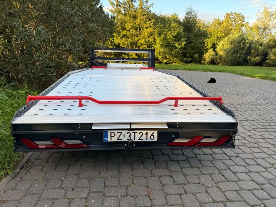 Zabudowa lawet najazd aluminium autolaweta Mercedes Fiat Renault Iveco