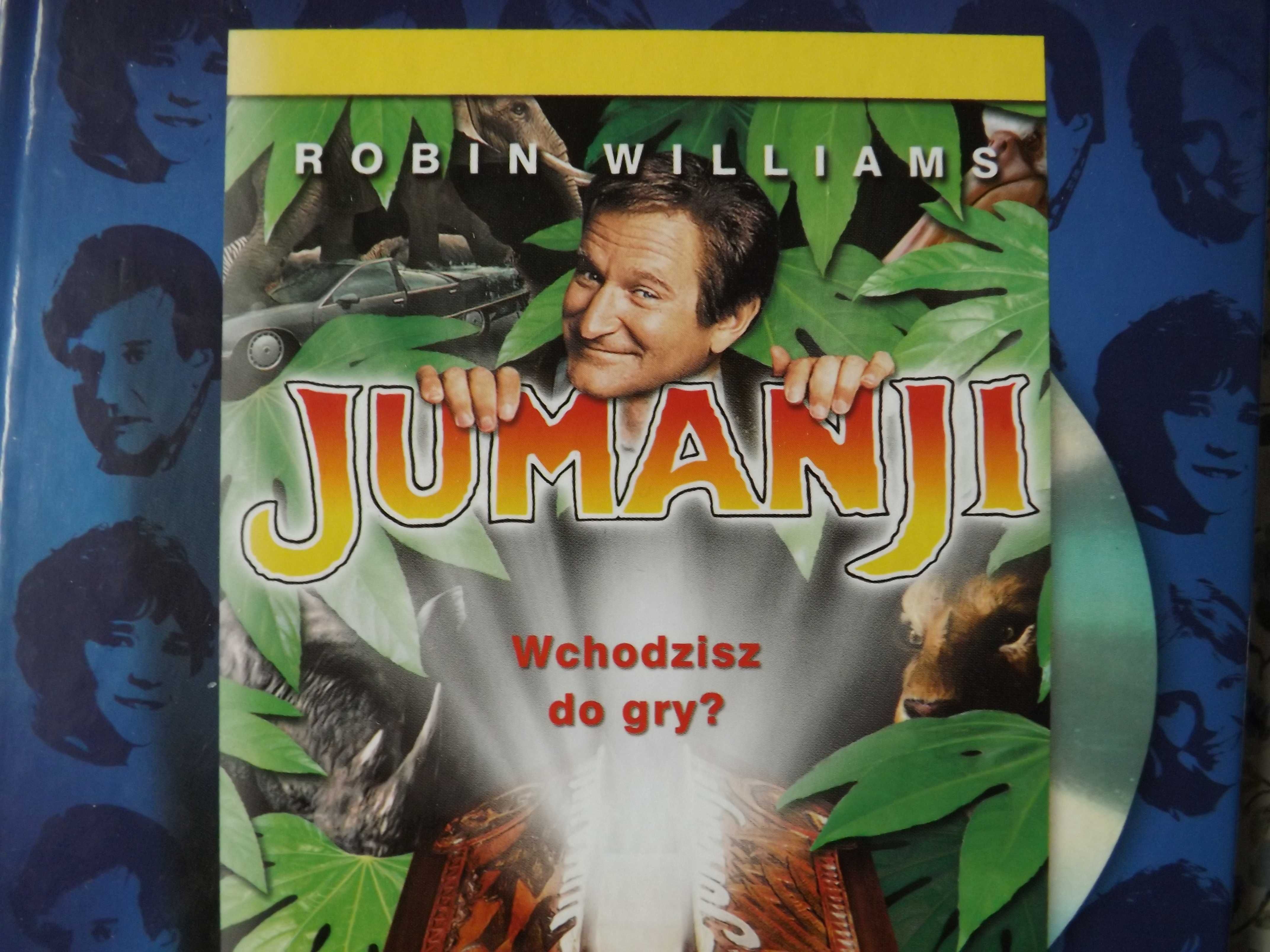 Jumanji Robin Williams dvd film bajka polski