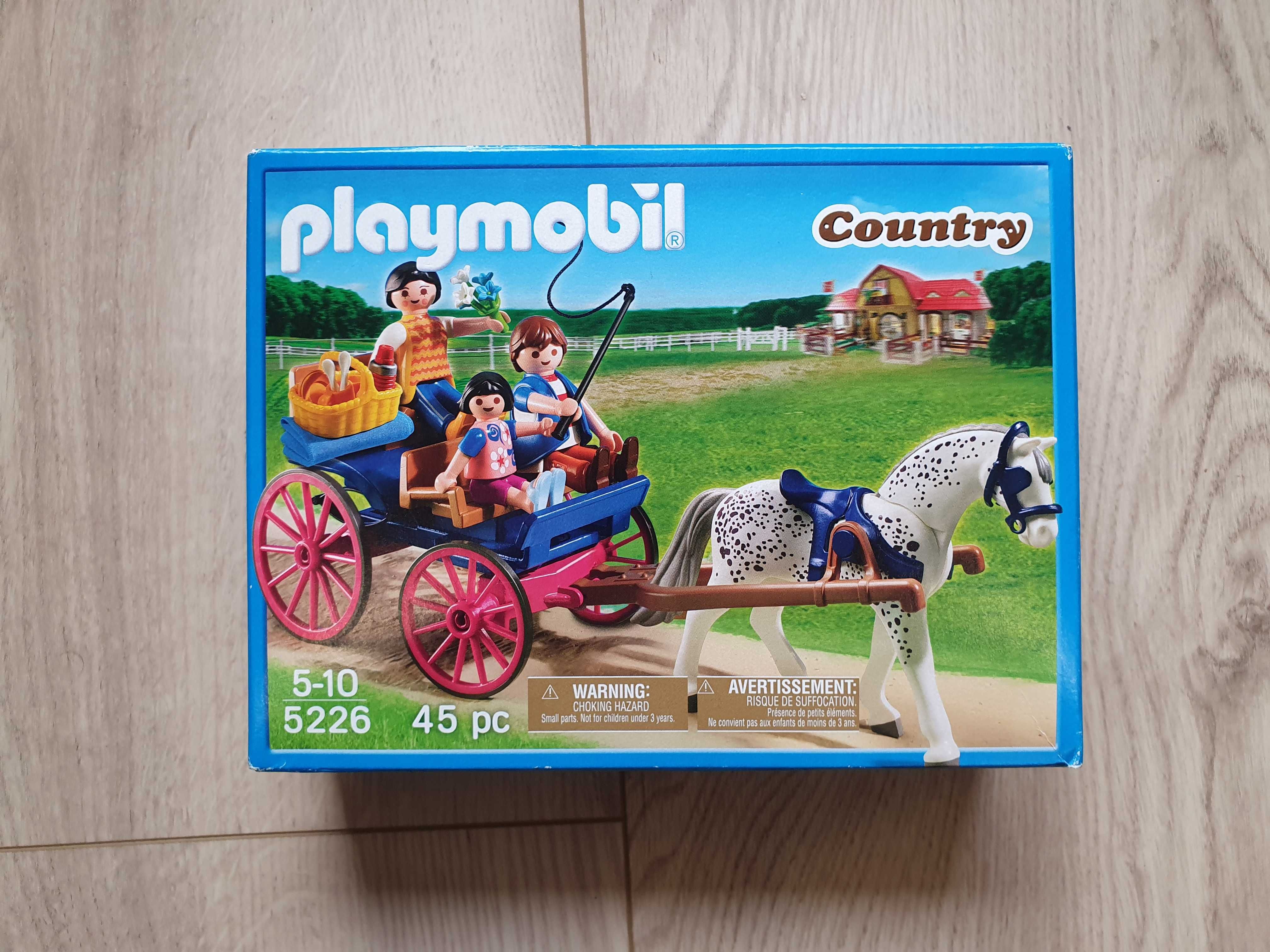 NOWE Playmobil klocki 5226 Wycieczka Bryczką koń powóz karoca