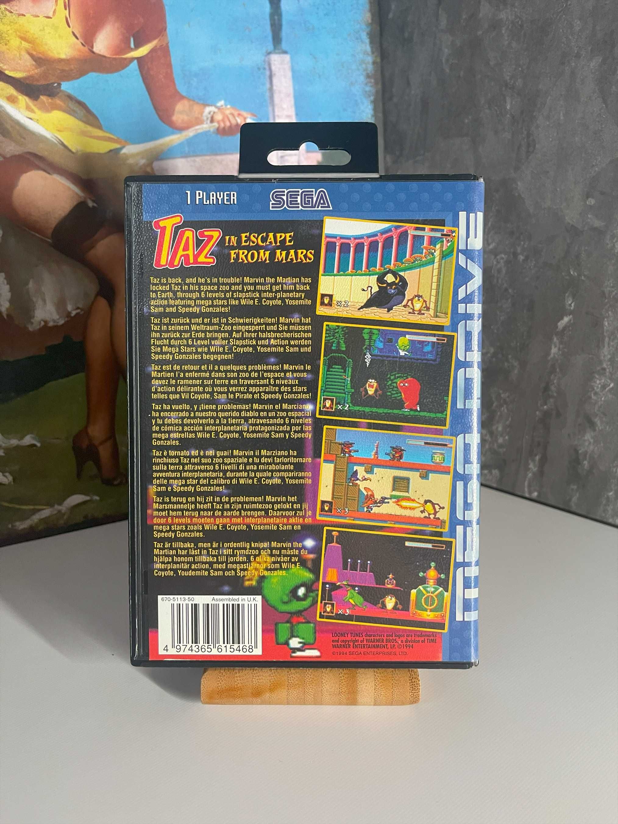 Taz in Escape From Mars - Sega Mega Drive / Genesis