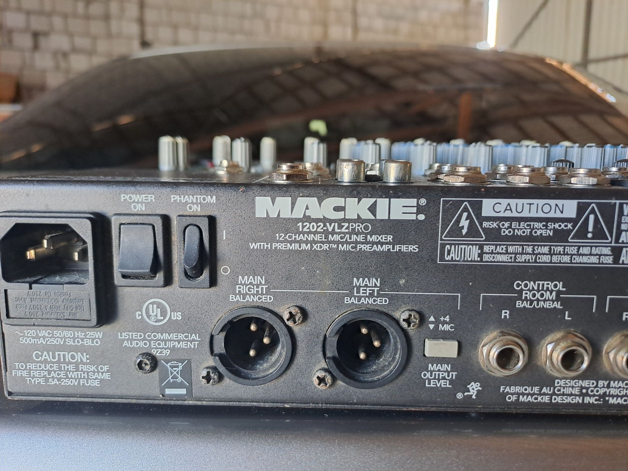 Mixer Mackie 1202 Vlz pro