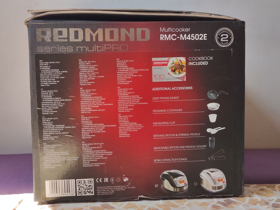 Robot de cozinha (34 PROGRAMAS) Multicooker Redmond