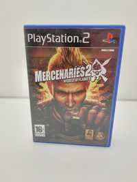 Mercenaries 2 world in flames PS2 wesja pudełkowa (98/24PSZ)