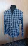 Tommy Hilfiger Denim roz L męska koszula w kratę, bawełna