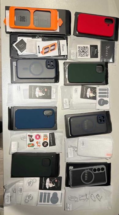 Varias Capas e películas Tocol Originais, Iphone/samsung ver descrição