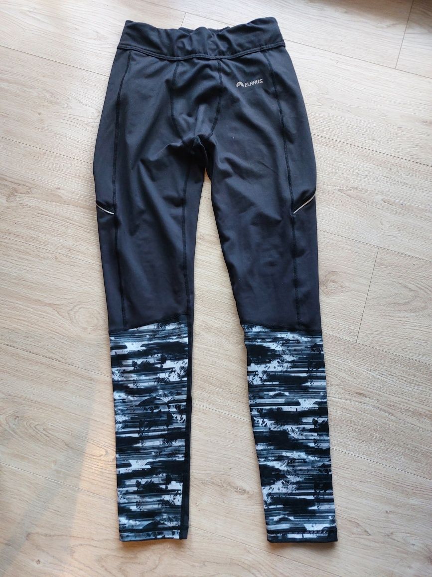 Spodnie dresy męskie sportowe bielizna termo Elbrus DryFit M/L