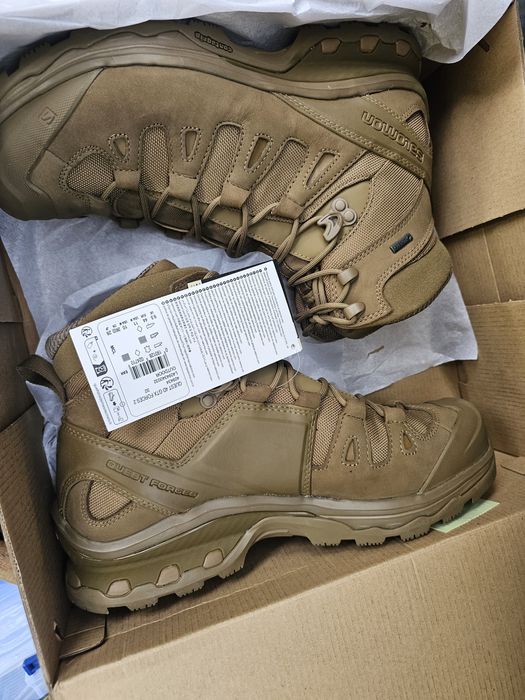 Берці тактичні Salomon Quest 4D Forces 2 - койот