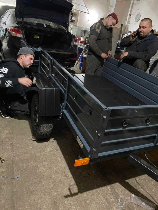 Прицеп Причіп до легкового авто 2000/1300/450 посилений із заводу.
