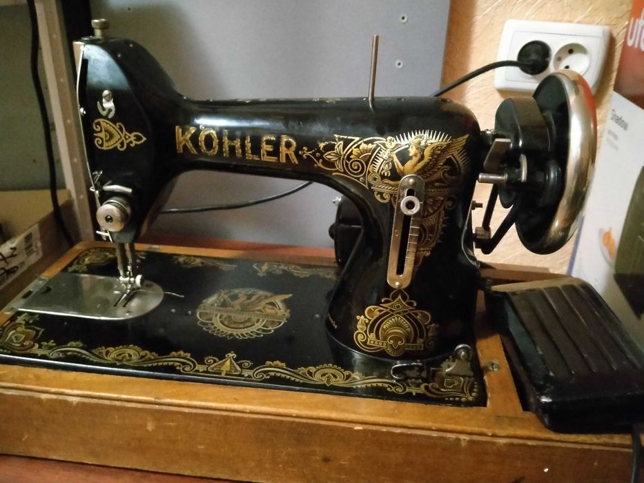 Винтажная Швейная машинка Köhler, Германия