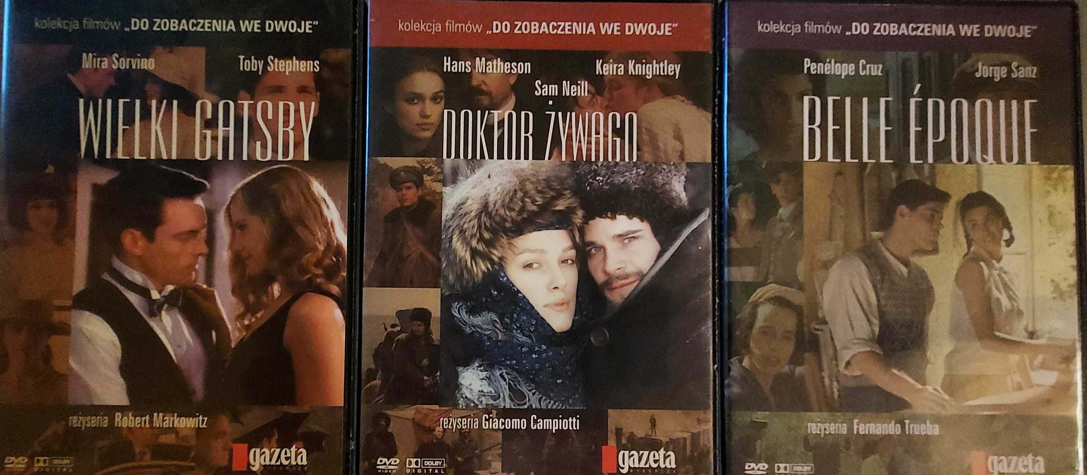 Do zobaczenia we dwoje -15 dvd Wielki Gatsby, Piętno, Skaza, Absolwent