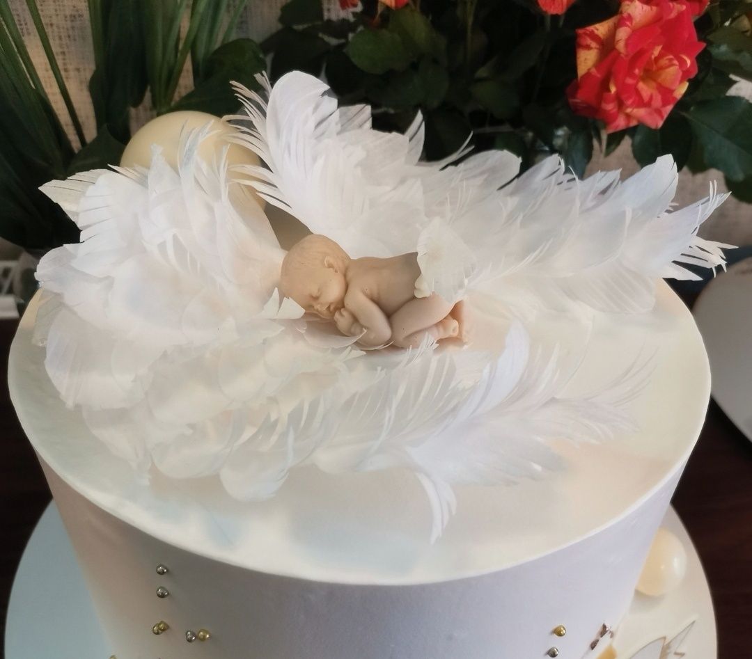 Декор крила вафельні для торта