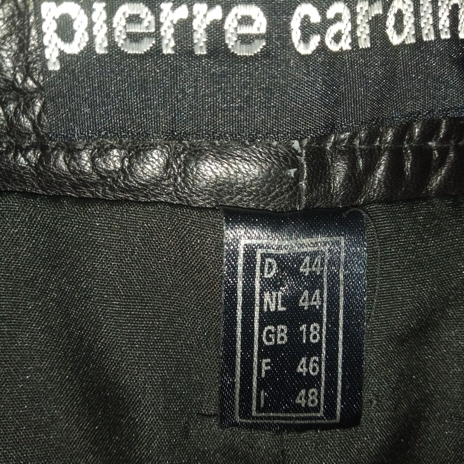 Spodnie skórzane damskie Pierre Cardin rozmiar XL/2XL