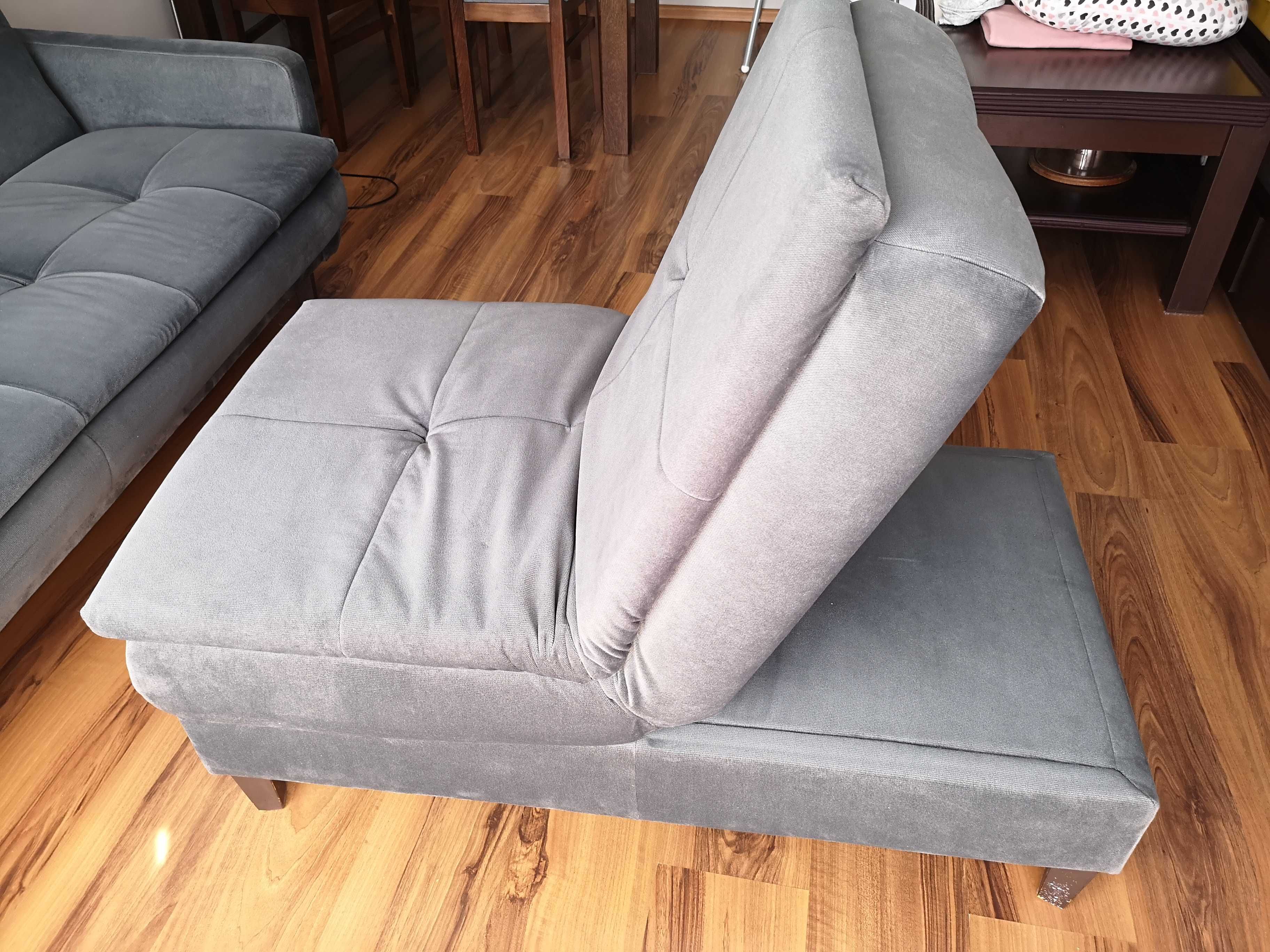 Wersalka/ kanapa/ sofa z funkcją spania + pojemnik na pościel + puf