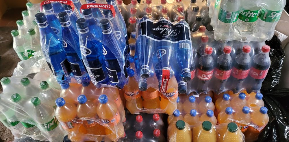 Sprzedam napoje pozostałości po imprezie