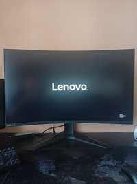 Monitor 2K 32" 144hz 1ms Lenovo G32qc-10 + GRATIS AOC C27G1 27