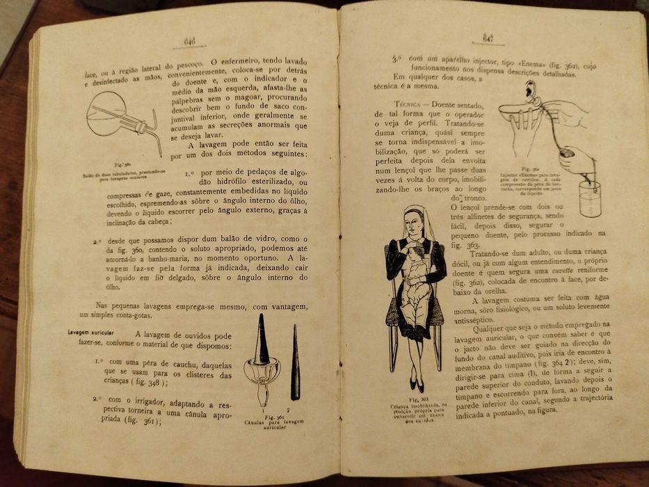 Manual de enfermagem, Dois volumes