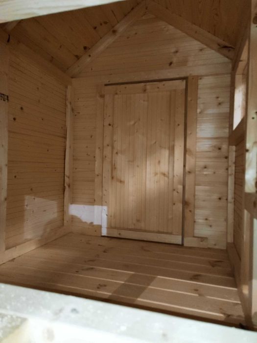 Solidny kurnik dla KUR 127x202x220h Producent WoodStuff gotowy od ręki