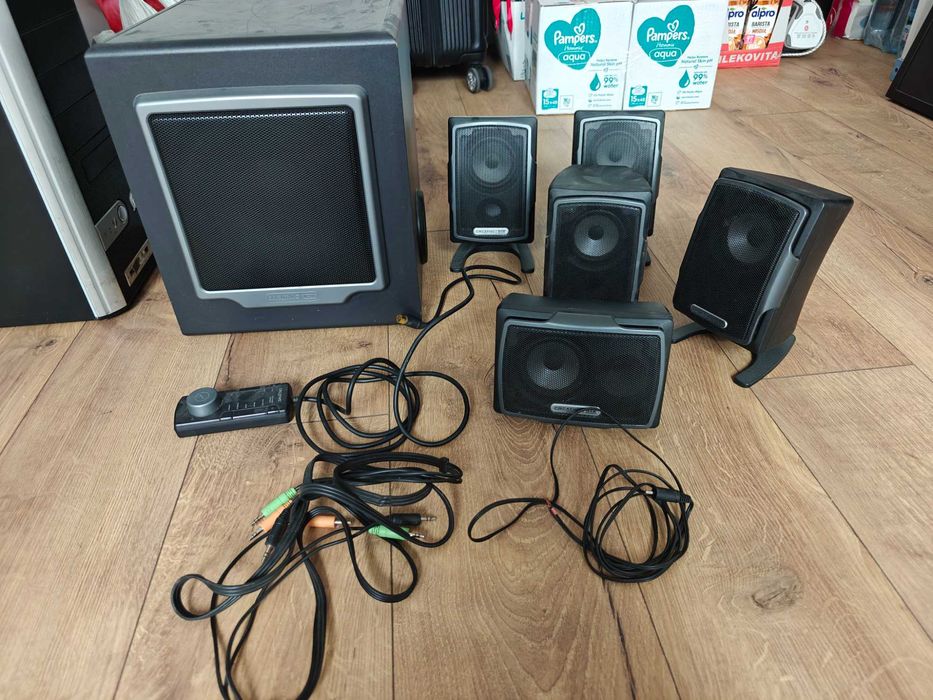 Zestaw głośników komputerowych 5.1 CREATIVE GIGAWORKS G500 THX