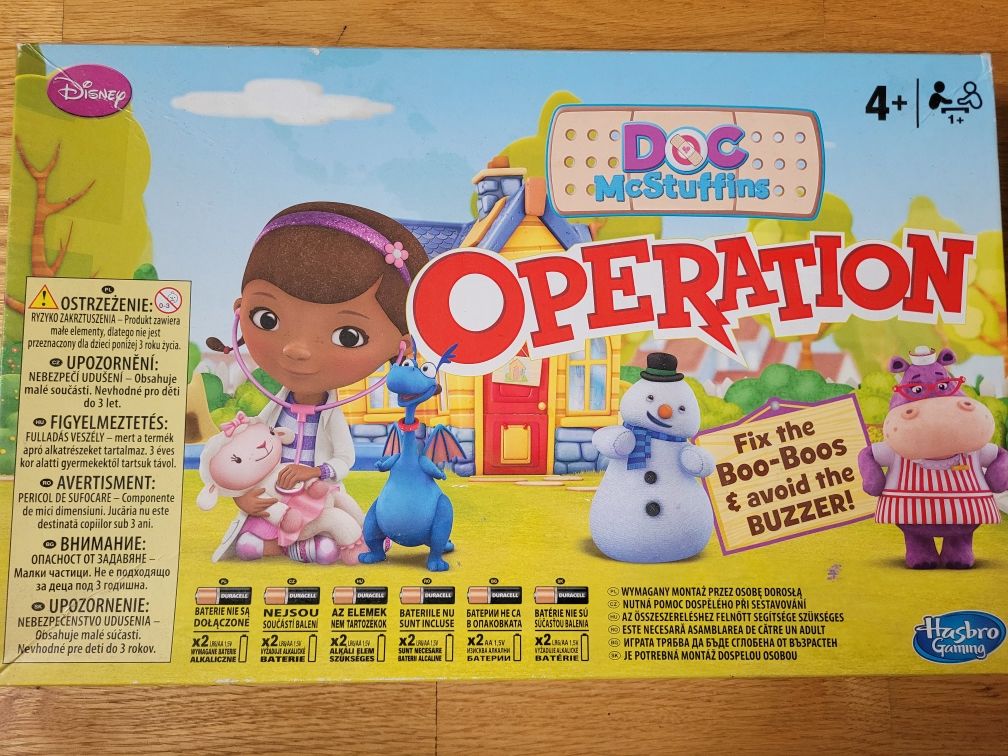 Gra dla dzieci Operacja operation Disney Klinika dla pluszaków, Dosia
