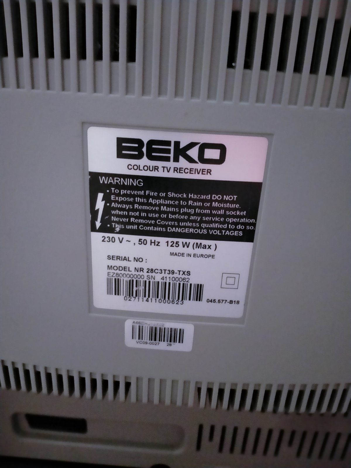 Телевизор б/у Beko