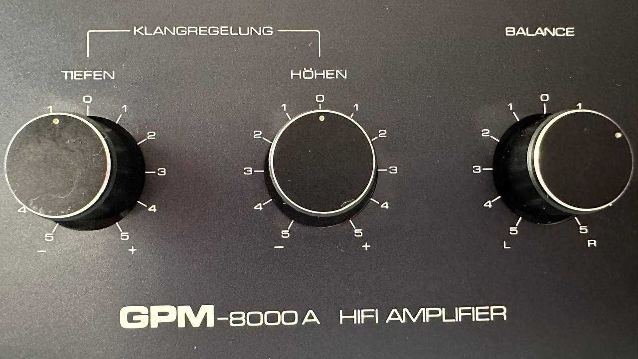 GPM-8000 A Stereo Amplifier – Klasyczny Wzmacniacz Hi-Fi 2x35W