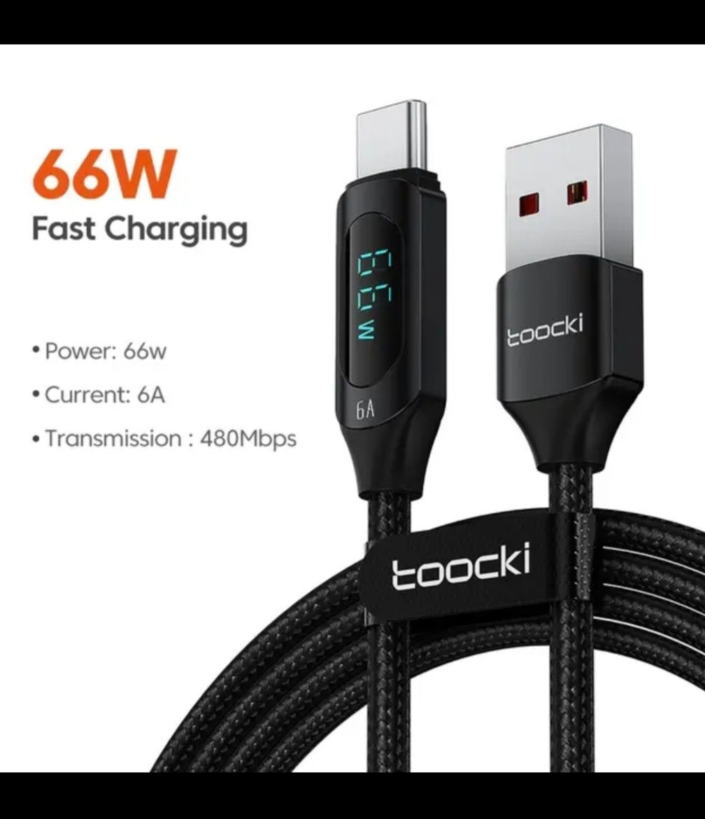 Kabel do telefonu 66w,,2m,, USB C