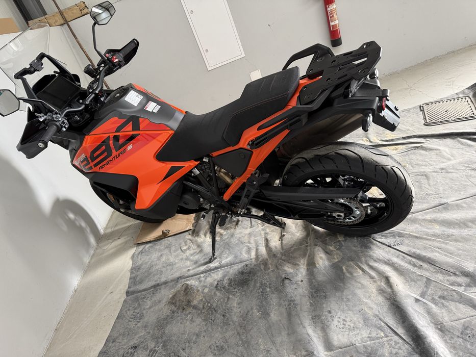 Ktm 1290 super adventure s, 2024, garantia, teckpack, akrapovic