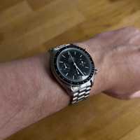 Omega Speedmaster Reduced, oryginalny zegarek, full zestaw, szafir