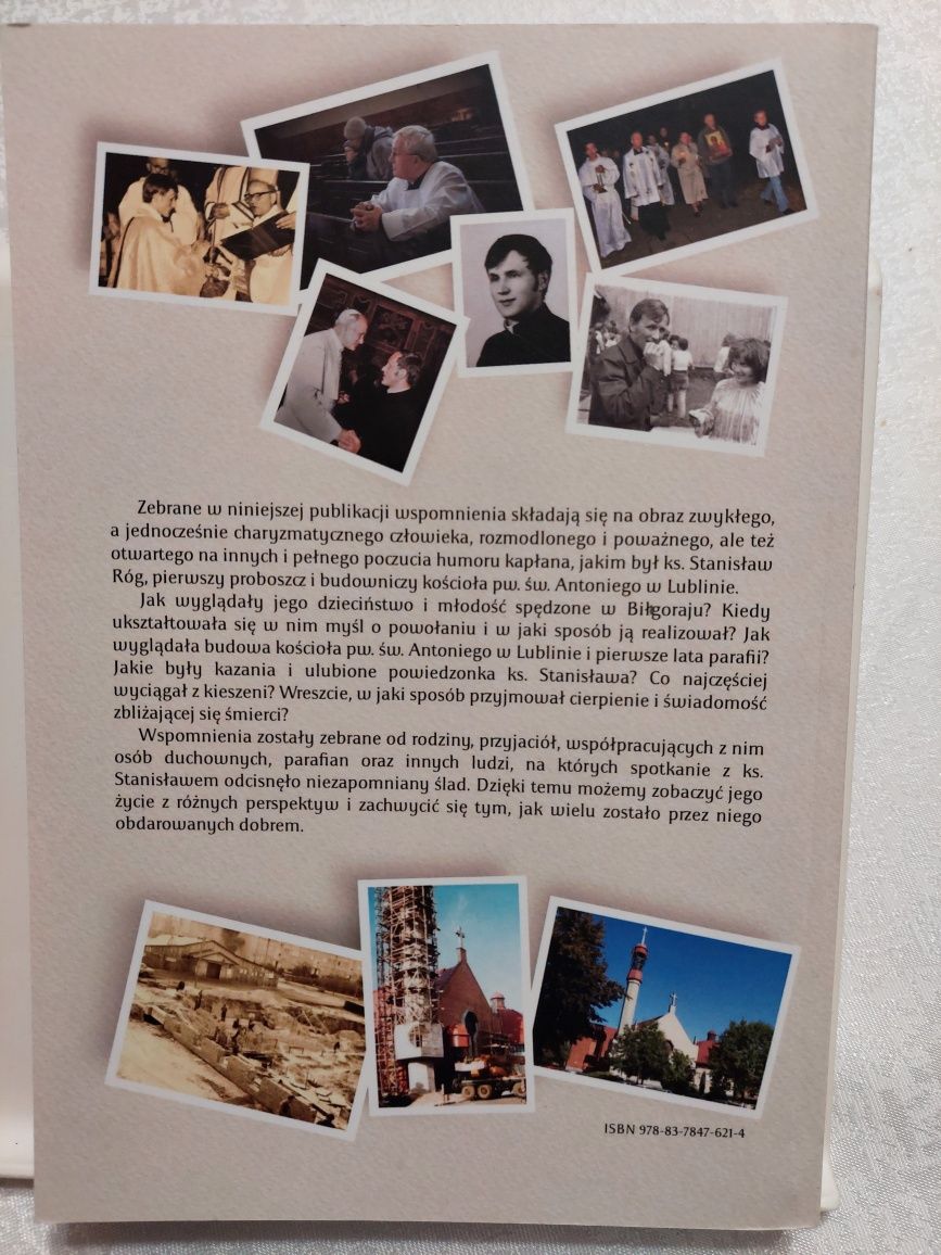 Pasterz wspomnienia o księdzu Stanisławie Rogu red. E.T. Kamińscy