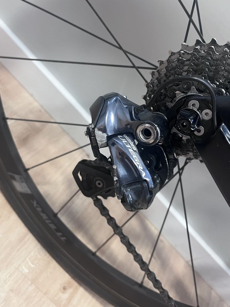 Merida Reacto tamanho M shimano Di2 11