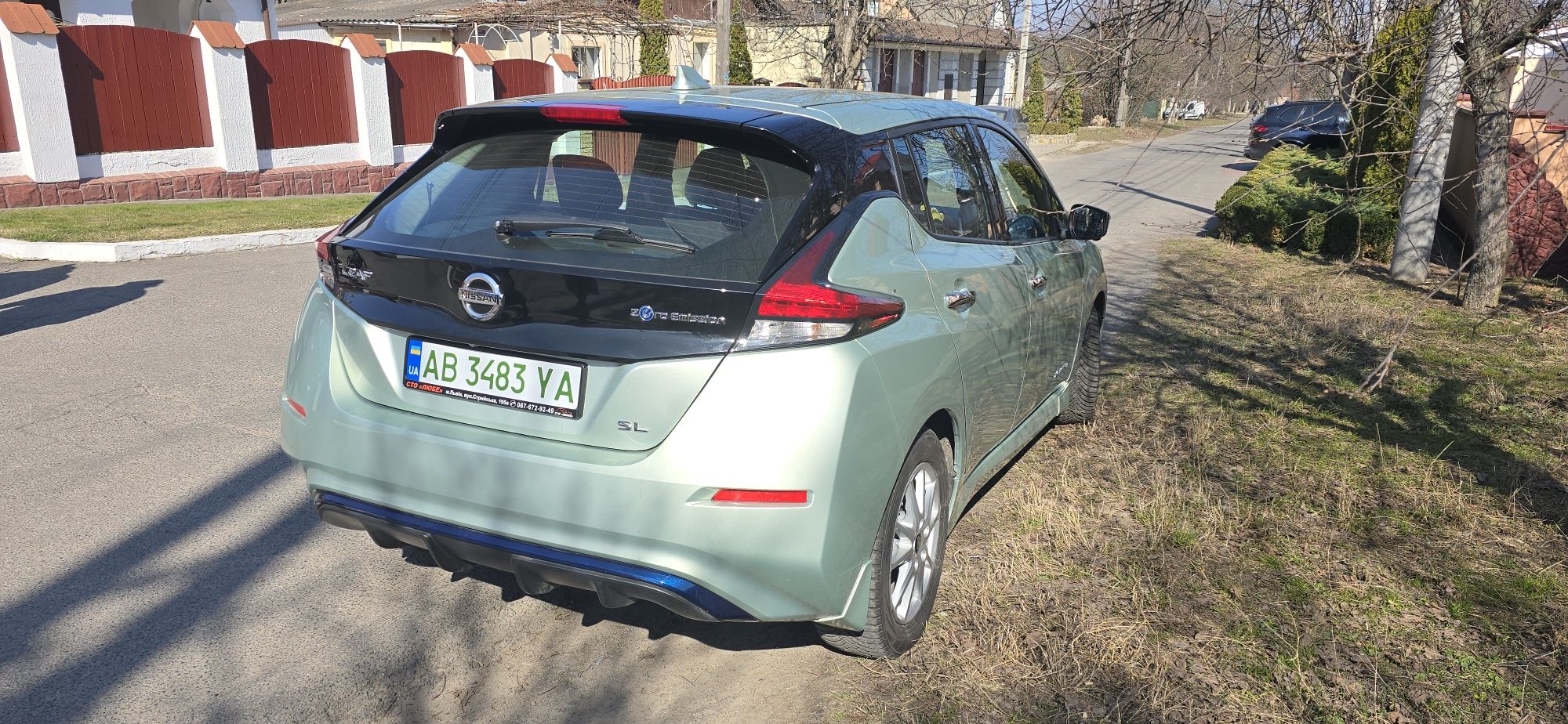 Nissan leaf 2018 40kwt 49000 км