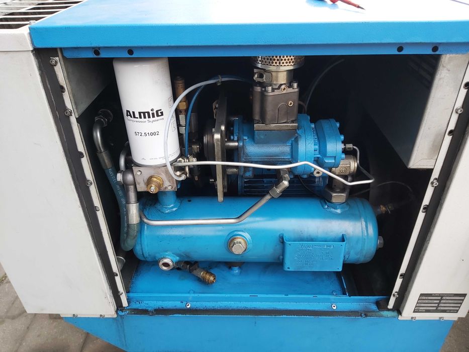 Sprężarka Śrubowa Kompresor ALMIG 5,5 KW
