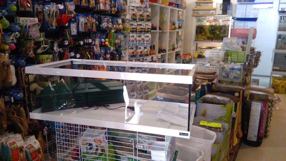 Terrário 75cm com bomba filtro