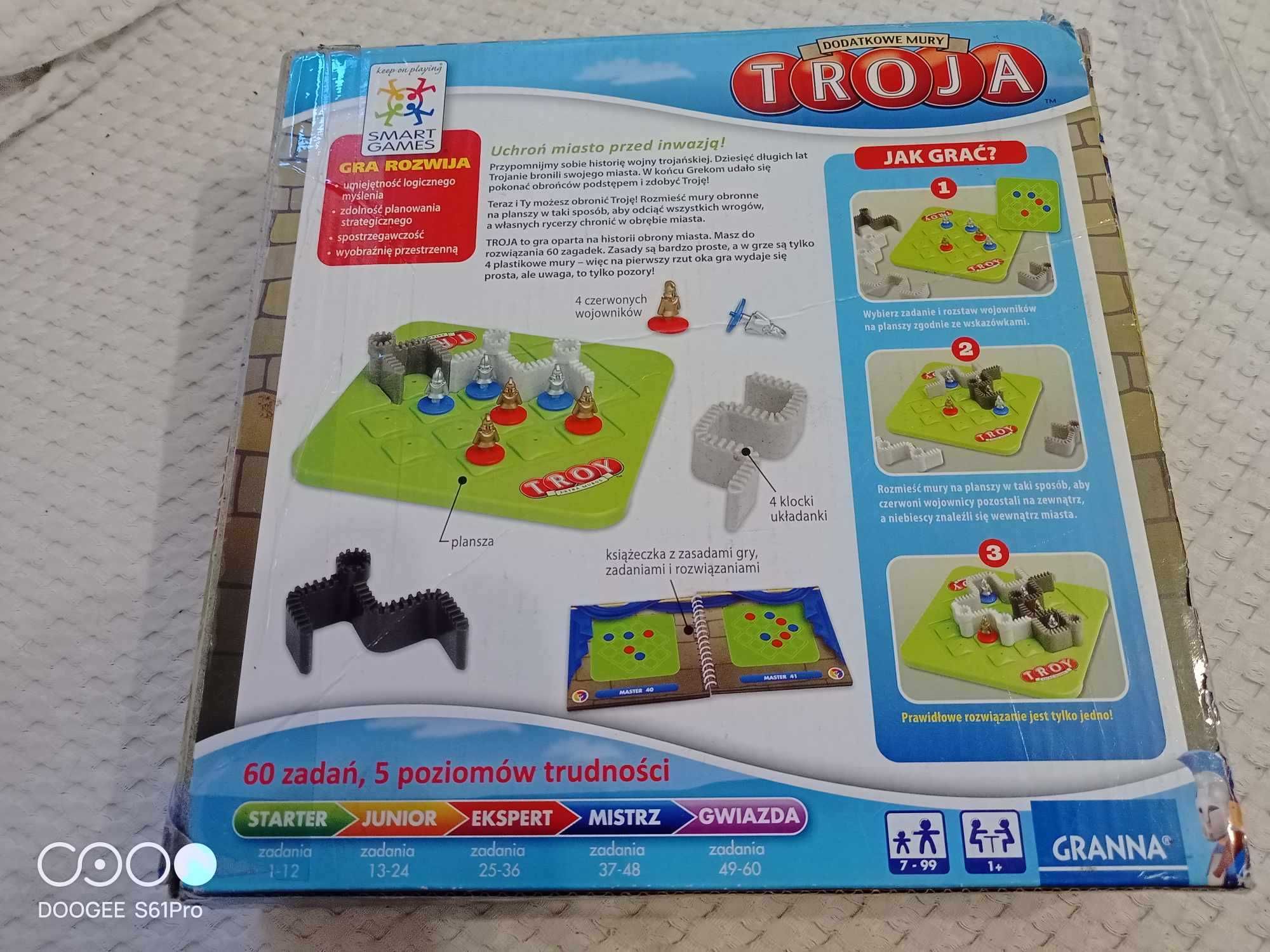 TROJA. Smart Games. Gra logiczna. Wiek 7+