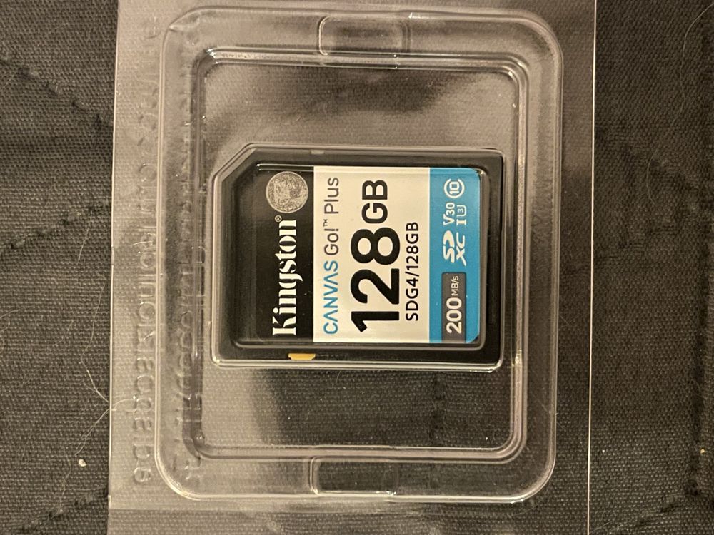 SD карта Kingston Canvas Go Plus