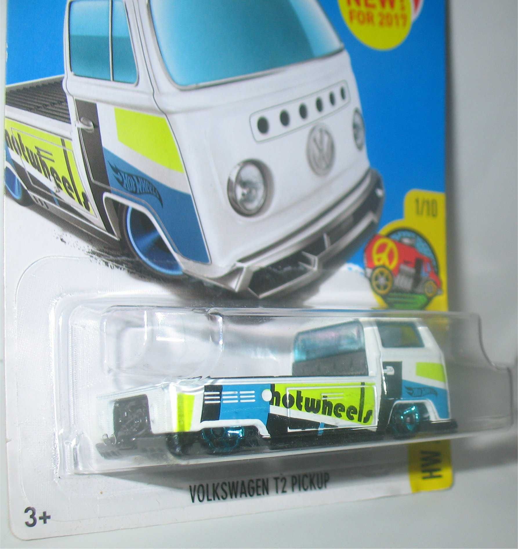 Hot Wheels - Volkswagen Kombi T2 Pickup (branca - longa - 2017)