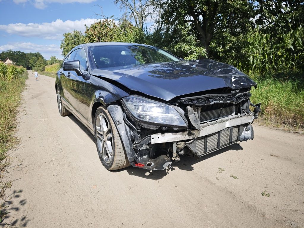Mercedes-Benz CLS 350CDI, uszkodzony
