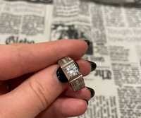 Кольцо с серебряным покрытием