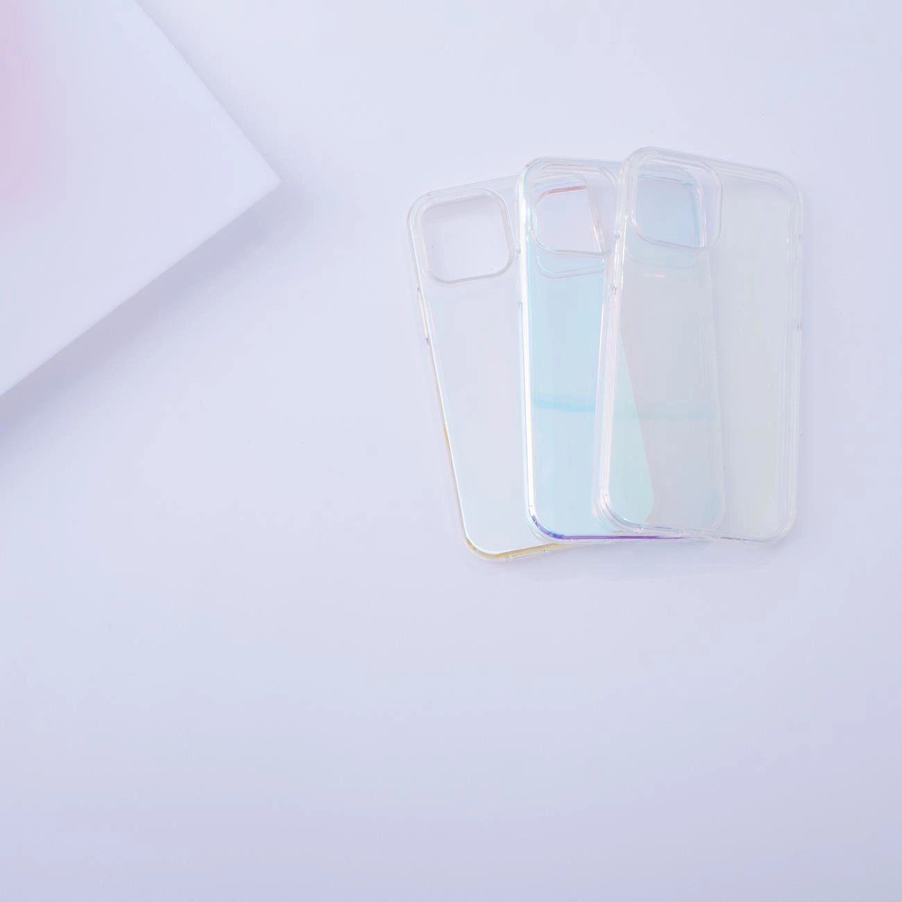 Aurora Case Etui Do Iphone 12 Żelowy Neonowy Pokrowiec Niebieski