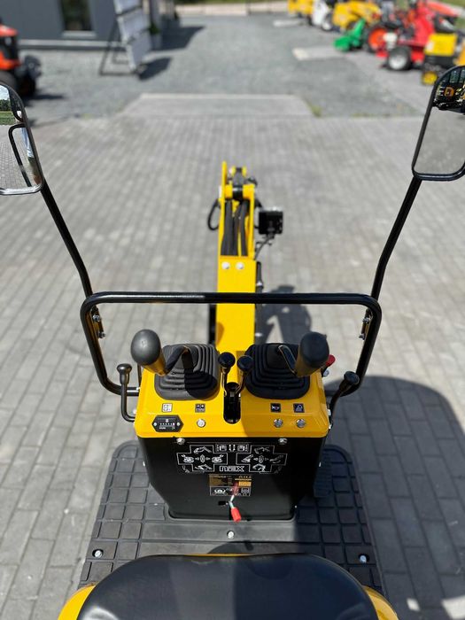 Nowa mini koparka NEX NANO świetna jakość - dwu sekcyjna pompa RATY 0%