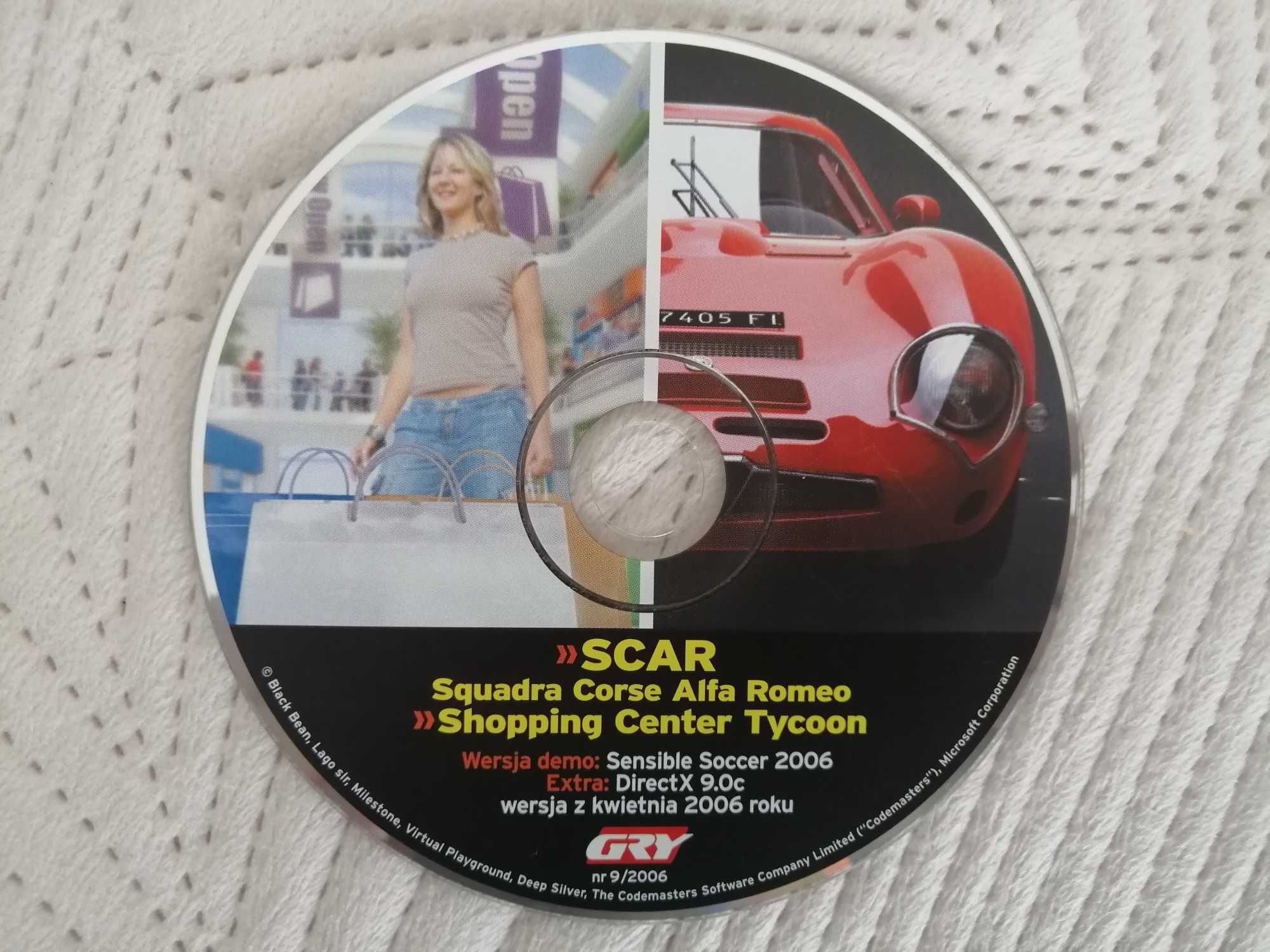 SCAR: Squadra Corse Alfa Romeo / Shopping Center Tycoon PC
